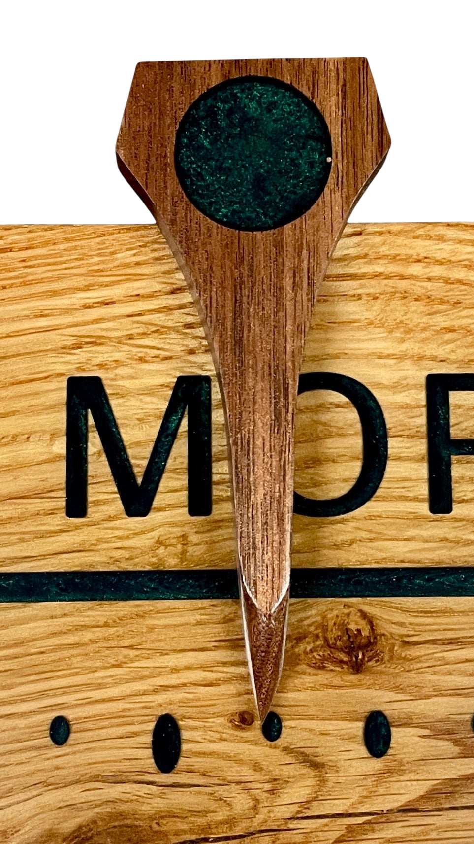 Tonga: 5-foot Red Oak Ocean clock