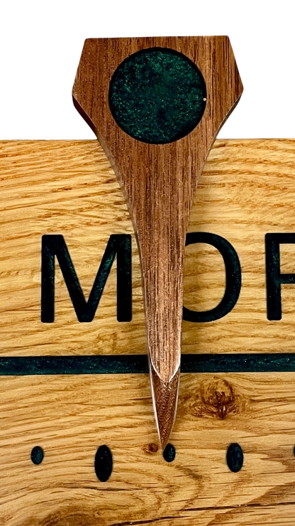 Tonga: 5-foot Red Oak Ocean clock