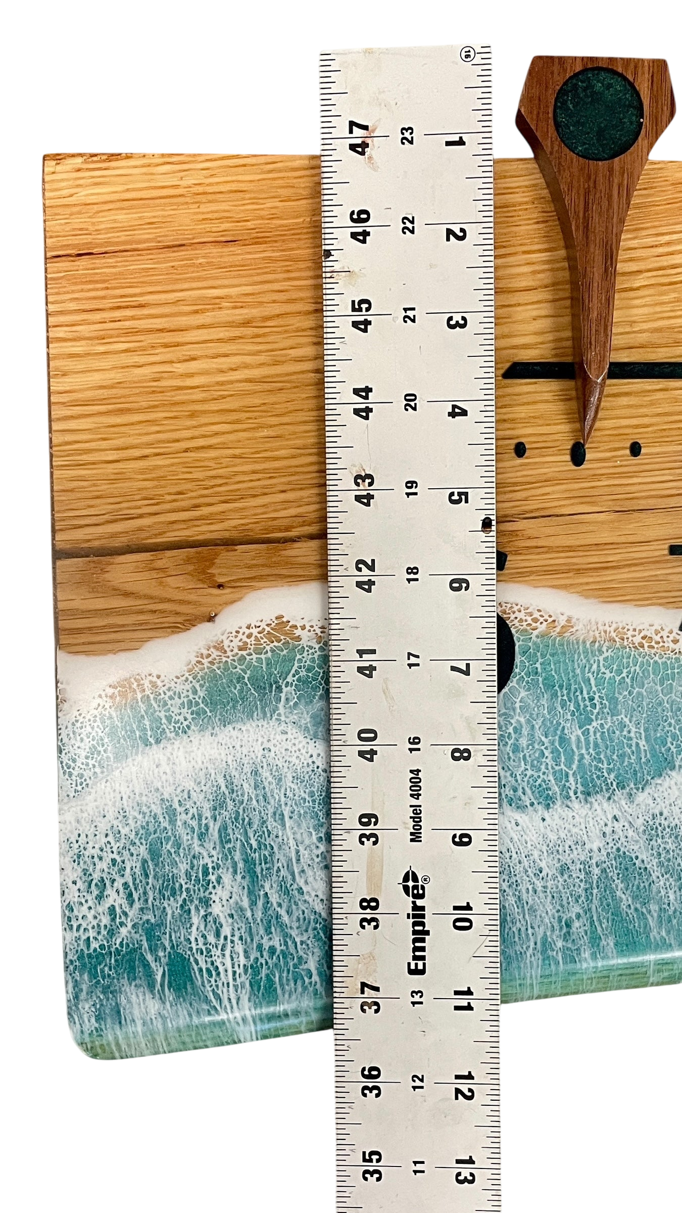 Tonga: 5-foot Red Oak Ocean clock