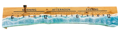 Tonga: 5-foot Red Oak Ocean clock