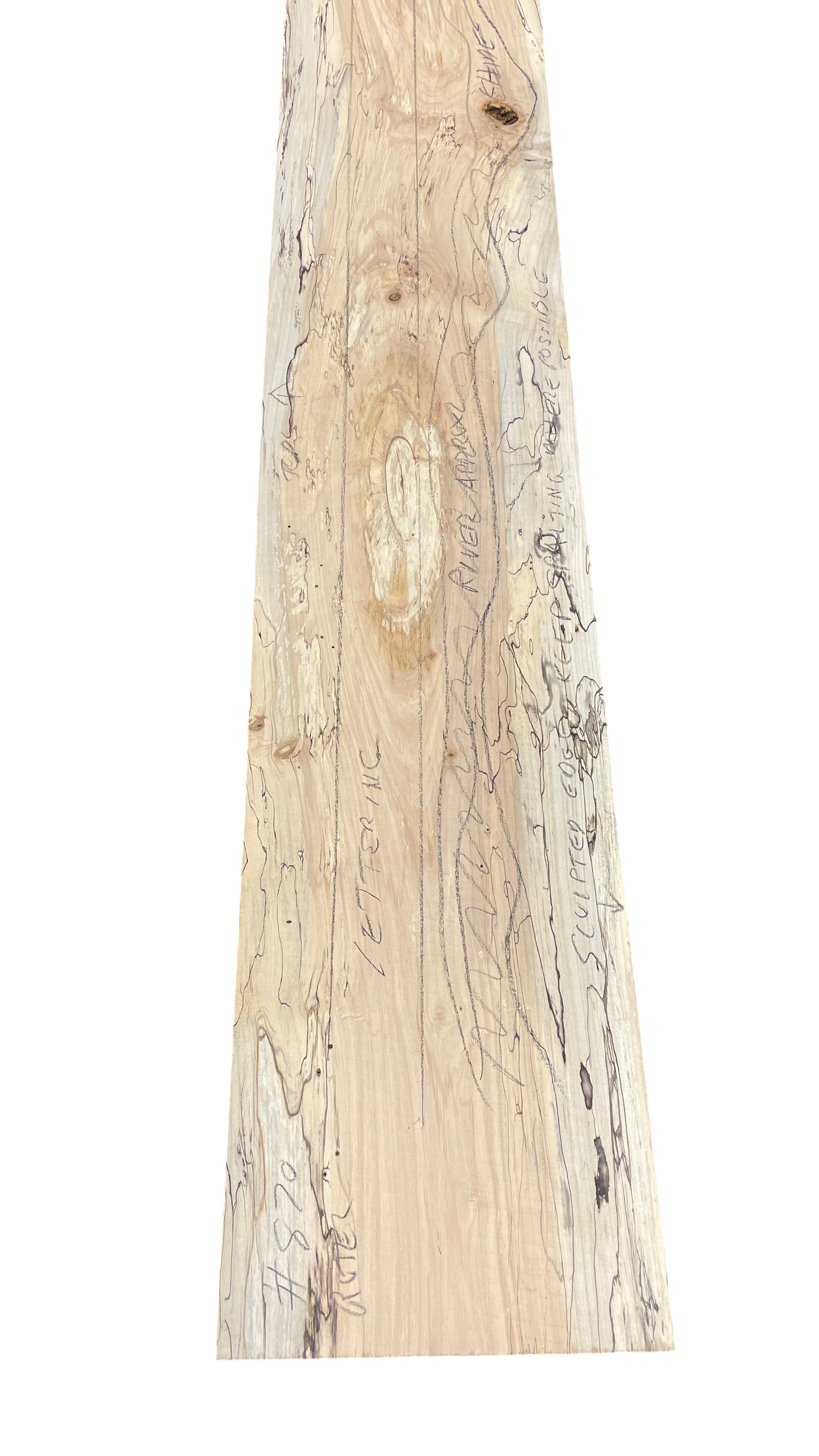 Planck- 5-foot spalted Maple / River