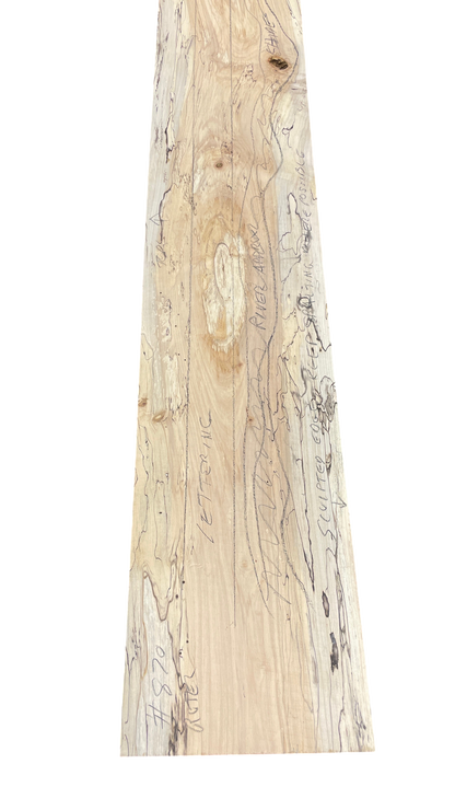 Planck- 5-foot spalted Maple / River