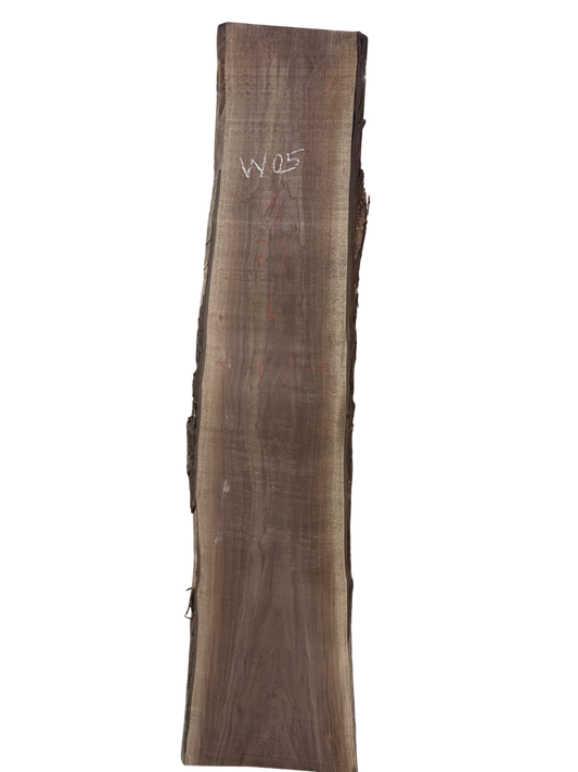 Michele: 5-foot live edge walnut / mountains