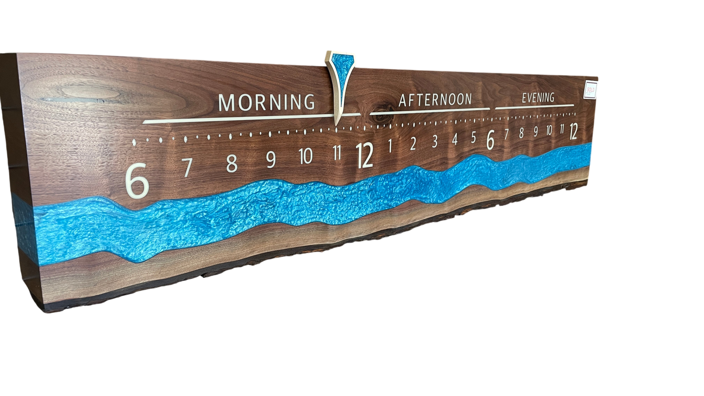 Dylan2: 5-foot Walnut / Surface river