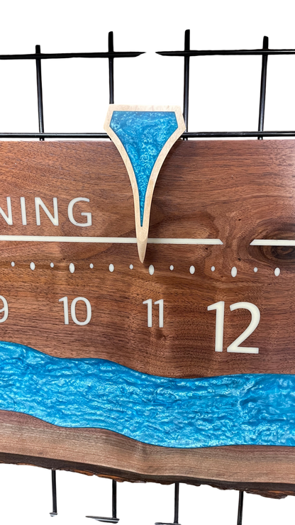 Dylan2: 5-foot Walnut / Surface river