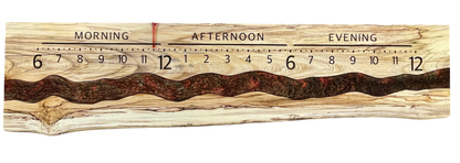 Theodore: 5-foot spalted hackberry / surface river