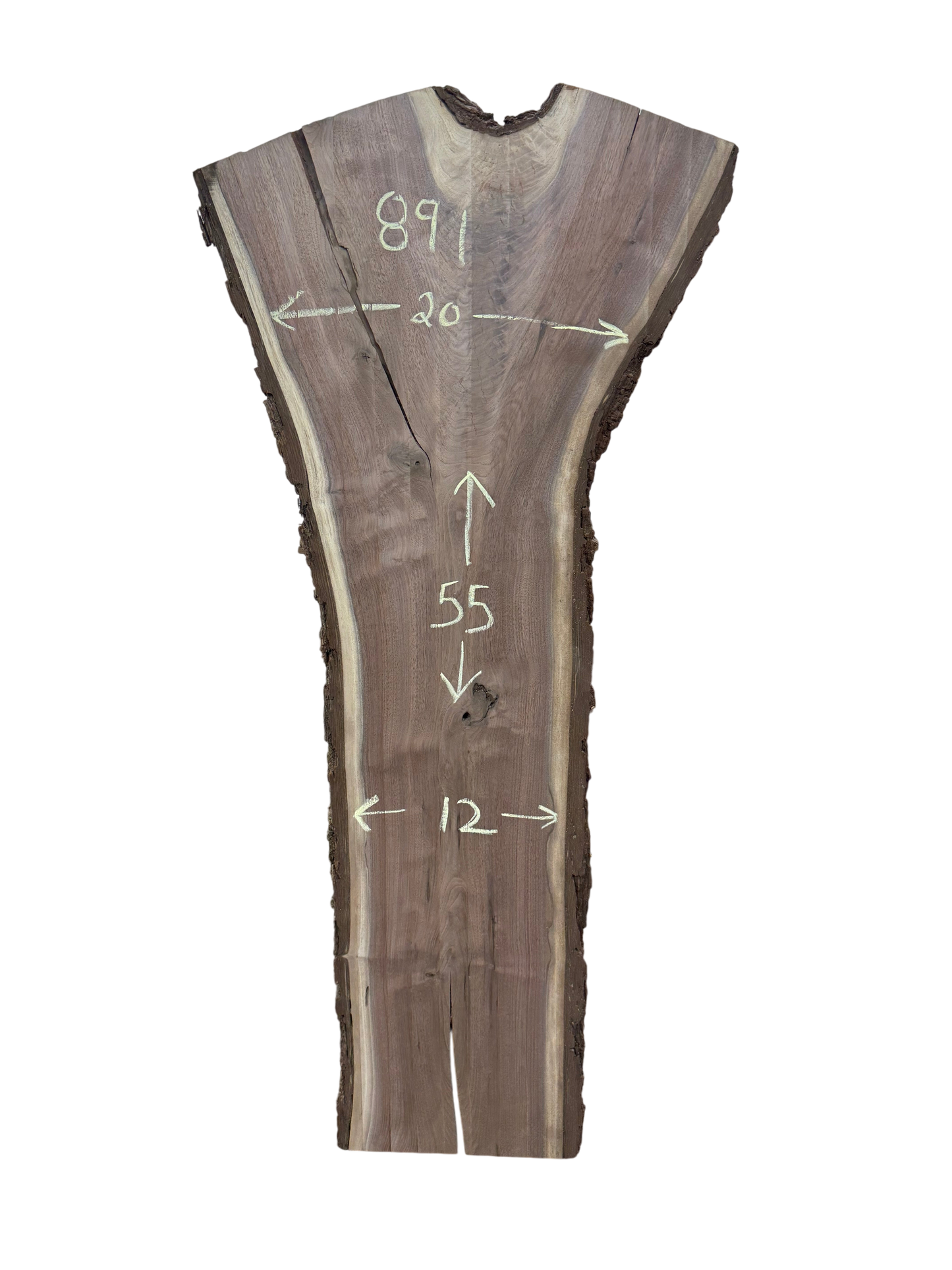Ashton: 3-foot walnut / surface river