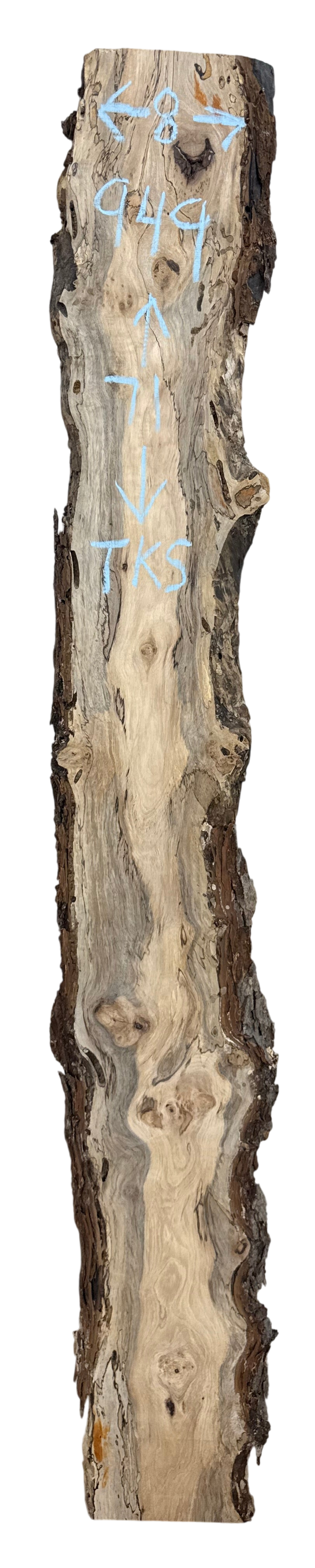 Henderson: 5 ft Pecan Live Edge