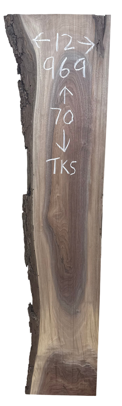 Yav: 5 foot Walnut live edge Surface river