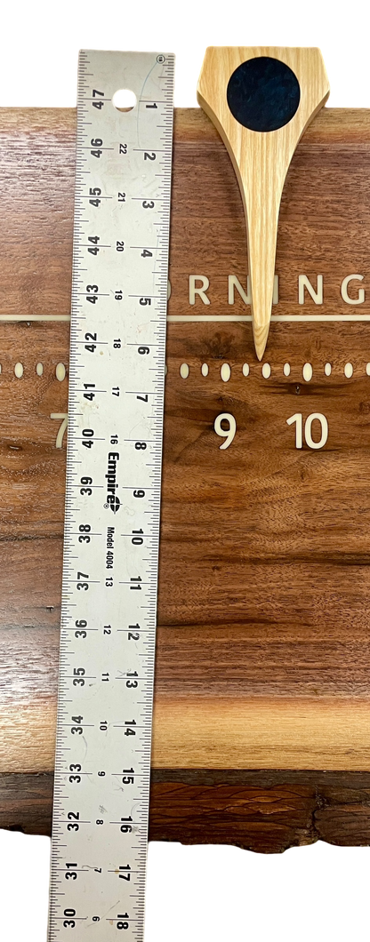 Reggie: 3 foot Walnut live edge with bark