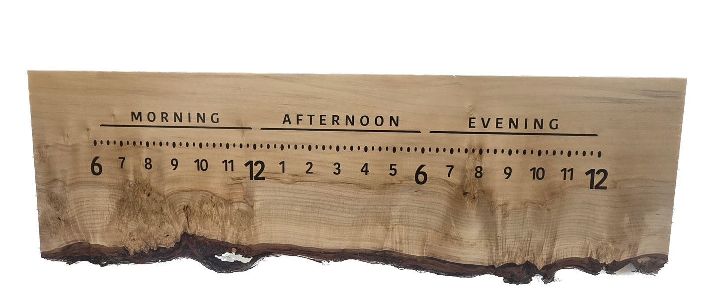Polaris:3-foot live edge Maple-1094