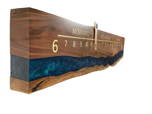 Rayan: 5 - foot Riverclock - Linear Clockworks