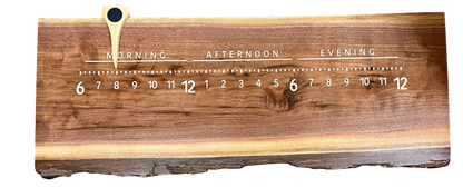 Reggie: 3 foot Walnut live edge with bark