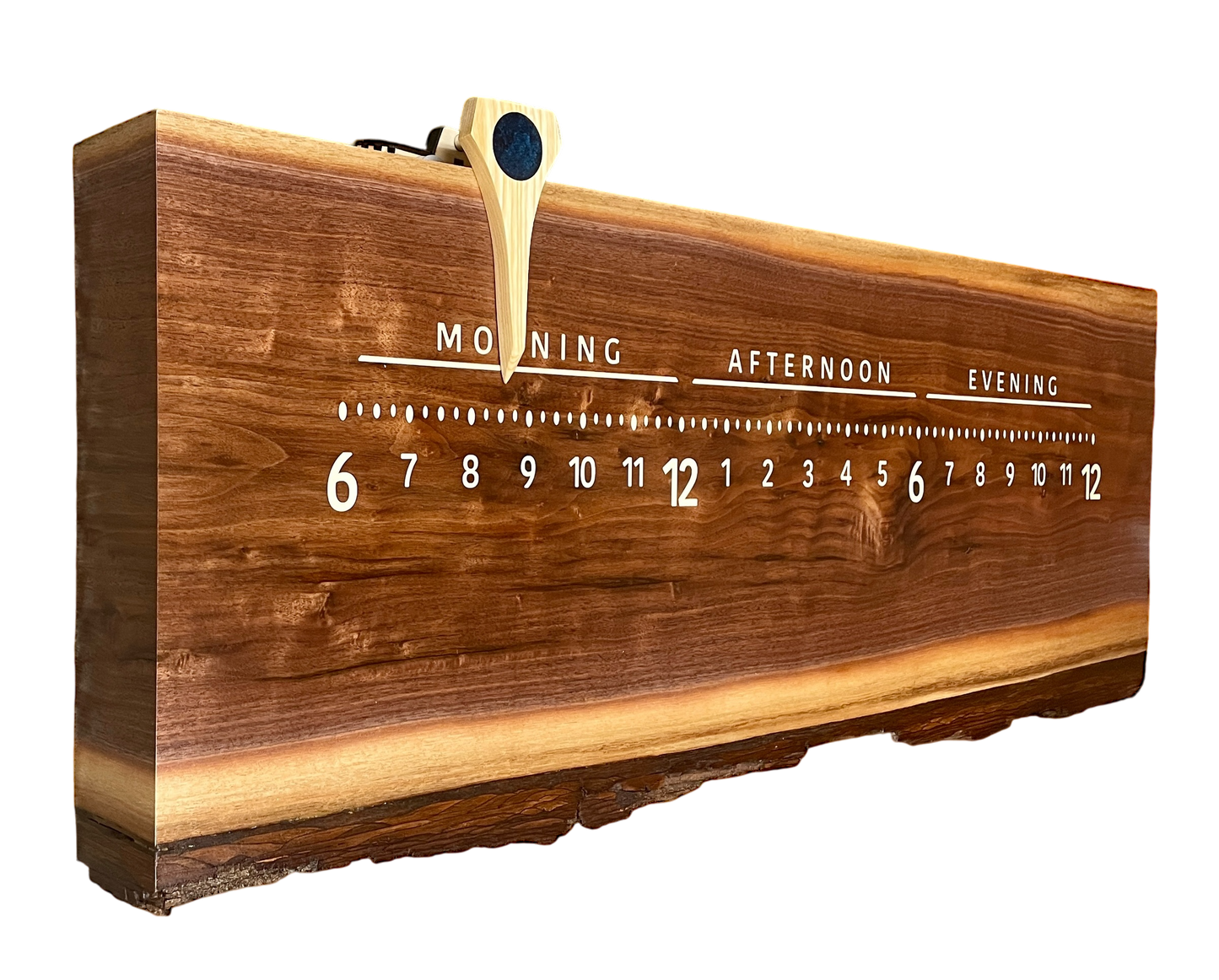 Reggie: 3 foot Walnut live edge with bark