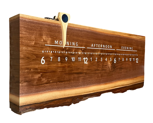 Reggie: 3 foot Walnut live edge with bark