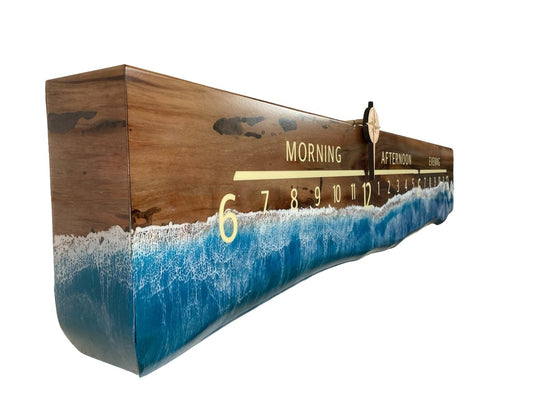 Sebastian: 5ft Ocean Riverclock - Linear Clockworks