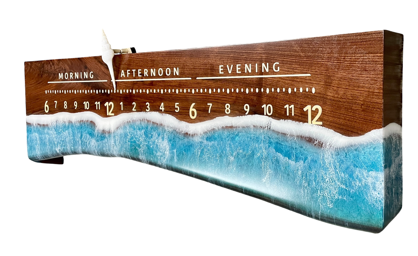 Sebastian 3: 3-foot Walnut Ocean