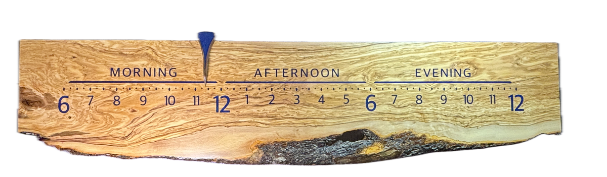 Sergio: Olivewood / live edge 5-foot-1128
