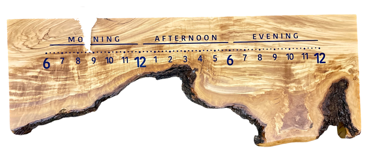 Sergio: Olivewood / live edge 3-foot-1131