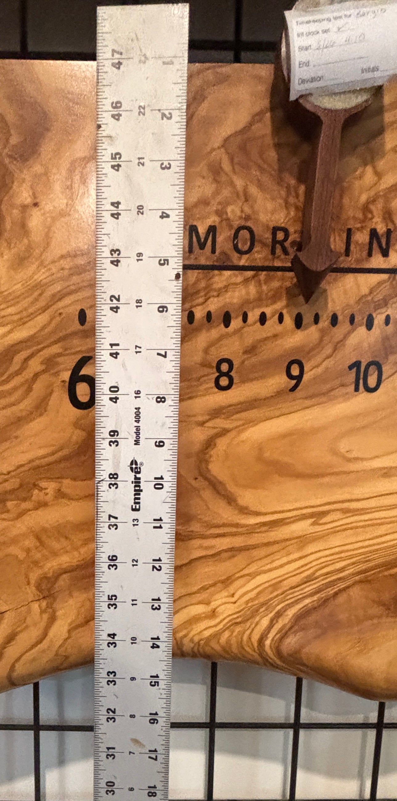 Sergio: 3-foot Olivewood / live edge-1068