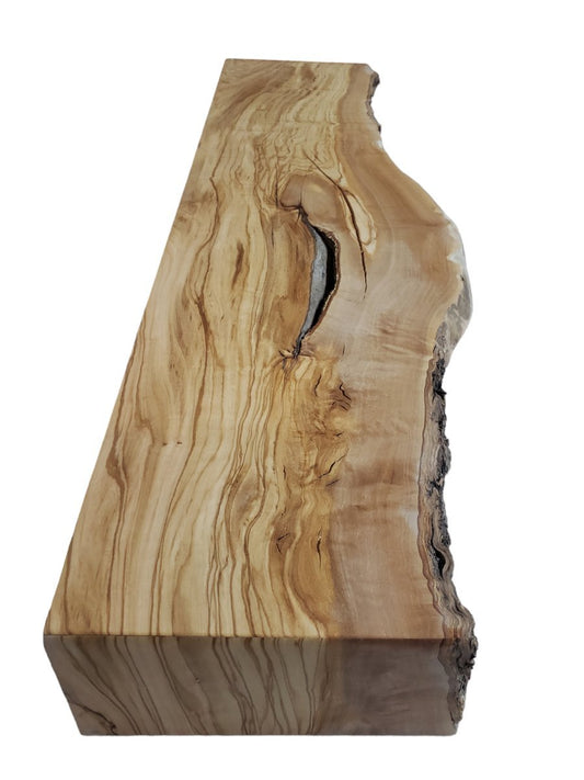 Smile: 3 - foot Olivewood/Walnut - Linear Clockworks