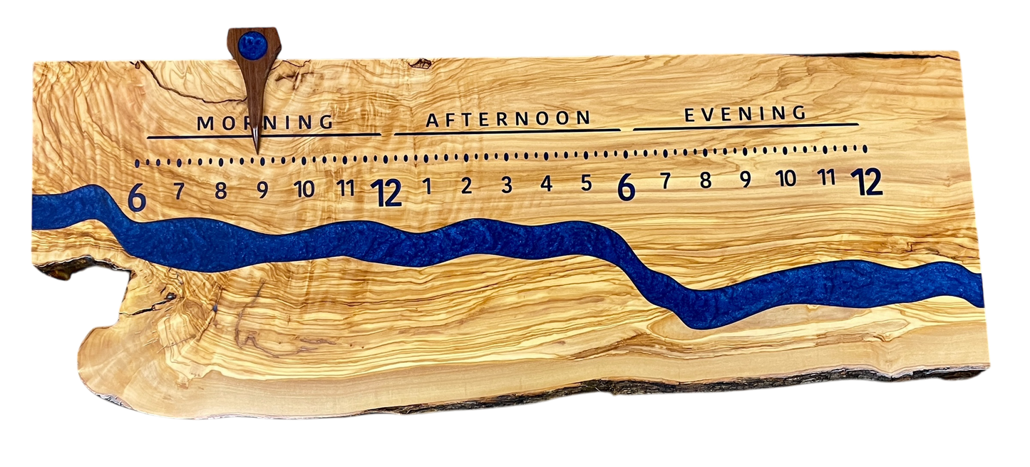 Sophia: 3-foot Olivewood / Surface river