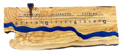 Sophia: 3-foot Olivewood / Surface river