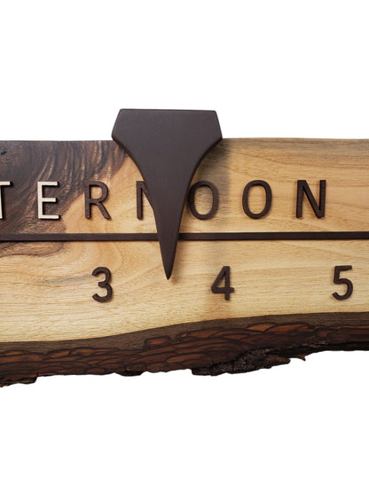 Spotty:7 - ft Walnut/Maple - Linear Clockworks