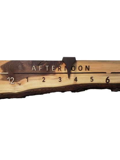 Spotty:7 - ft Walnut/Maple - Linear Clockworks