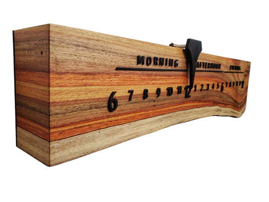 Sunset:3 - foot Canarywood/Wenge - Linear Clockworks