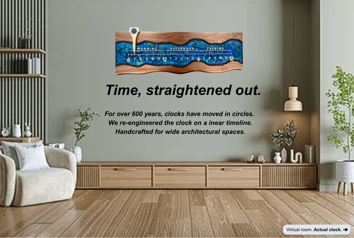 What if clocks made sense?