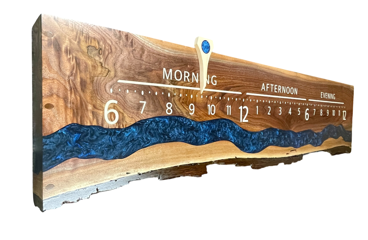 Yav: 5 foot Walnut live edge Surface river