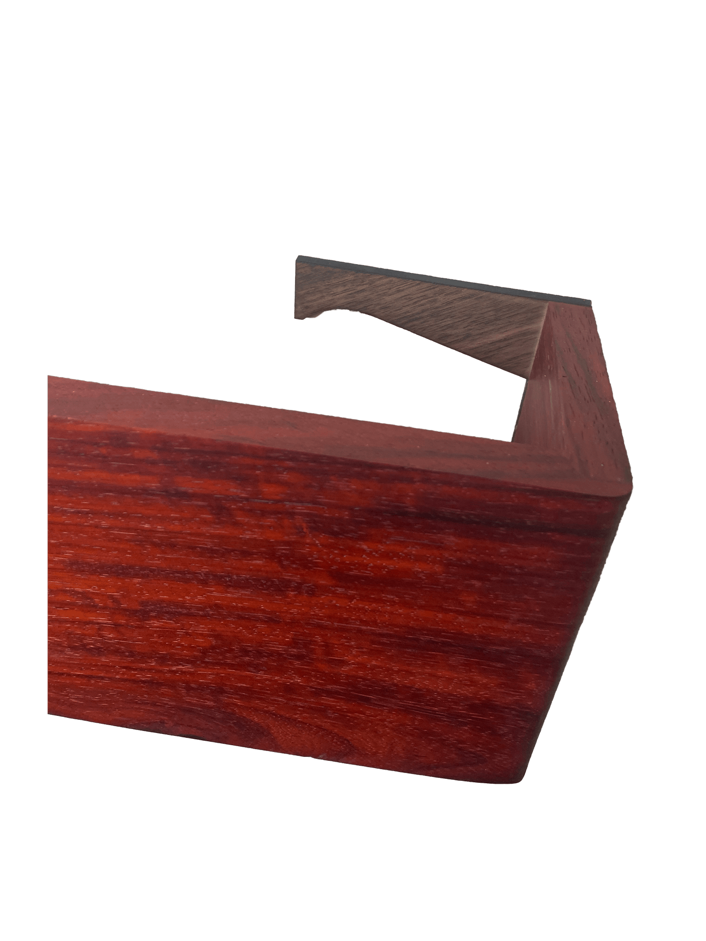 Ross: 7-foot Padauk / Maple - Linear Clockworks