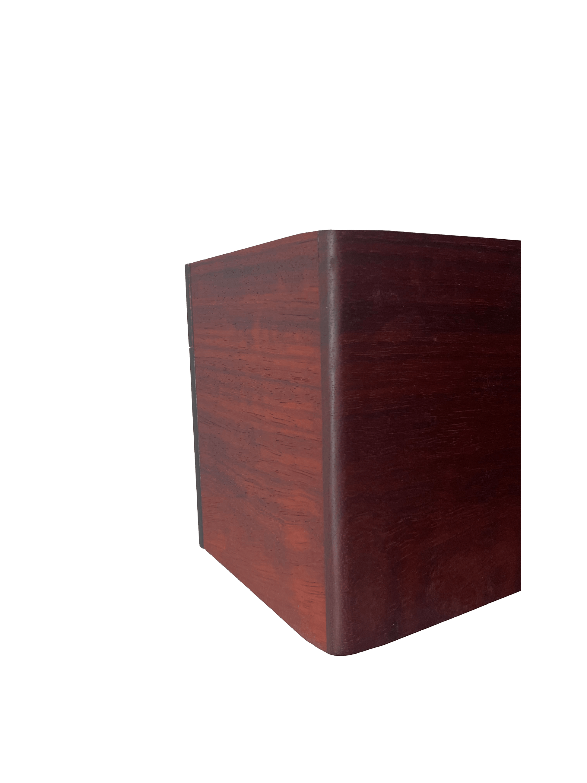 Ross: 7-foot Padauk / Maple - Linear Clockworks