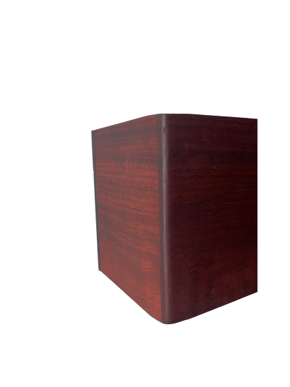 Ross: 7-foot Padauk / Maple - Linear Clockworks