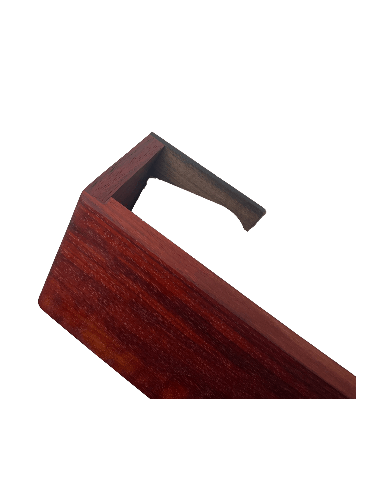 Ross: 7-foot Padauk / Maple - Linear Clockworks